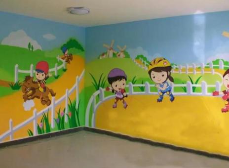 舒城幼儿园墙体彩绘制作流程及注意事项