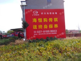 舒城墙体广告影响褪色的因素