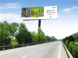 舒城高速擎天柱广告牌的特点和优势