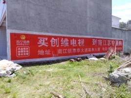 舒城墙体广告公司全面解决农村墙体广告痛点