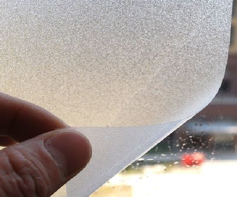 舒城玻璃门外面粘广告用什么材料好？