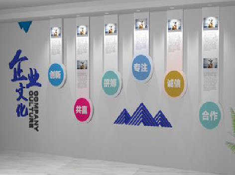 舒城企业文化墙需要传递什么办公文化？