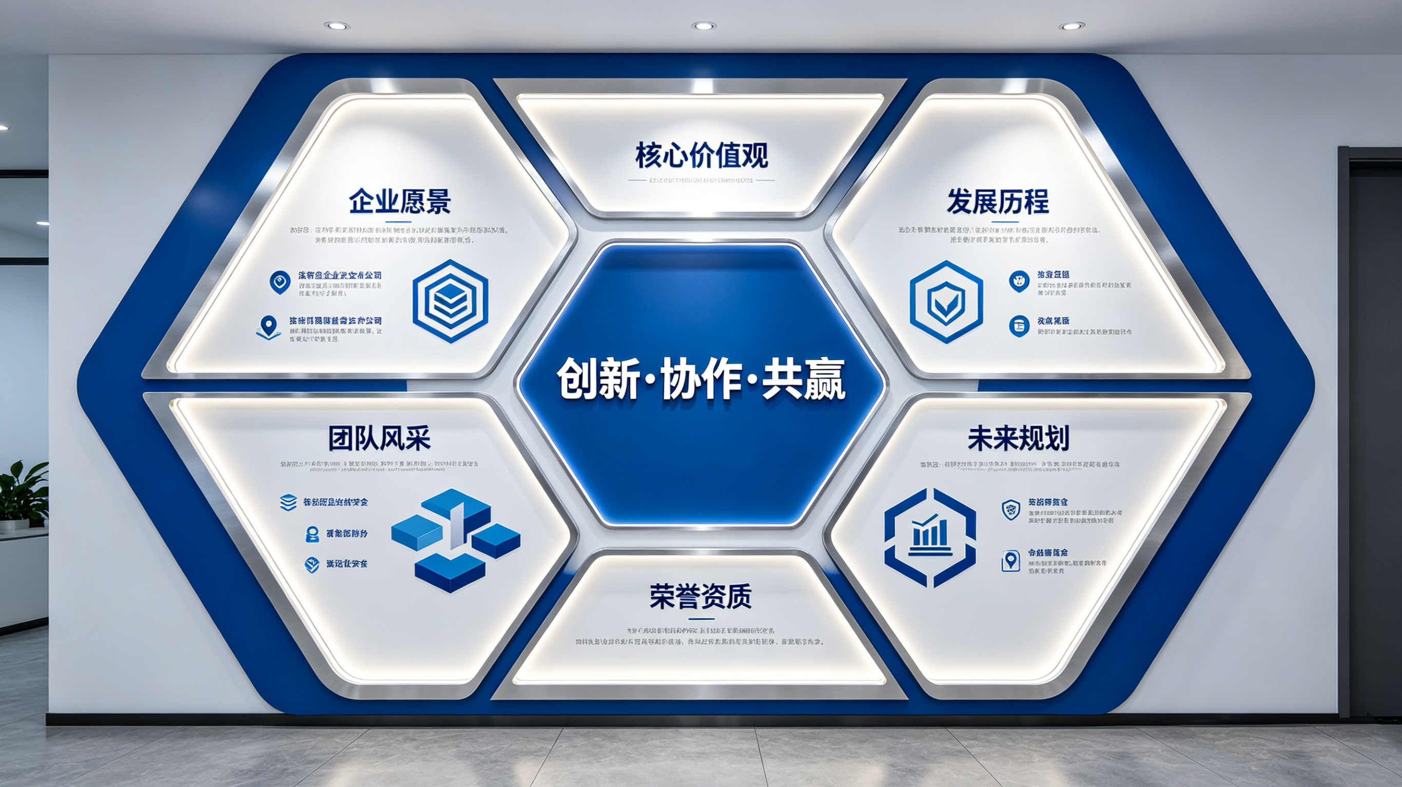 舒城企业文化墙六边形避坑指南（新手常犯5个错误）